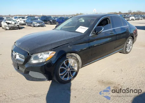 2015 Mercedes-Benz C 300 from USA, damaged, VIN 55SWF4JB0FU085477